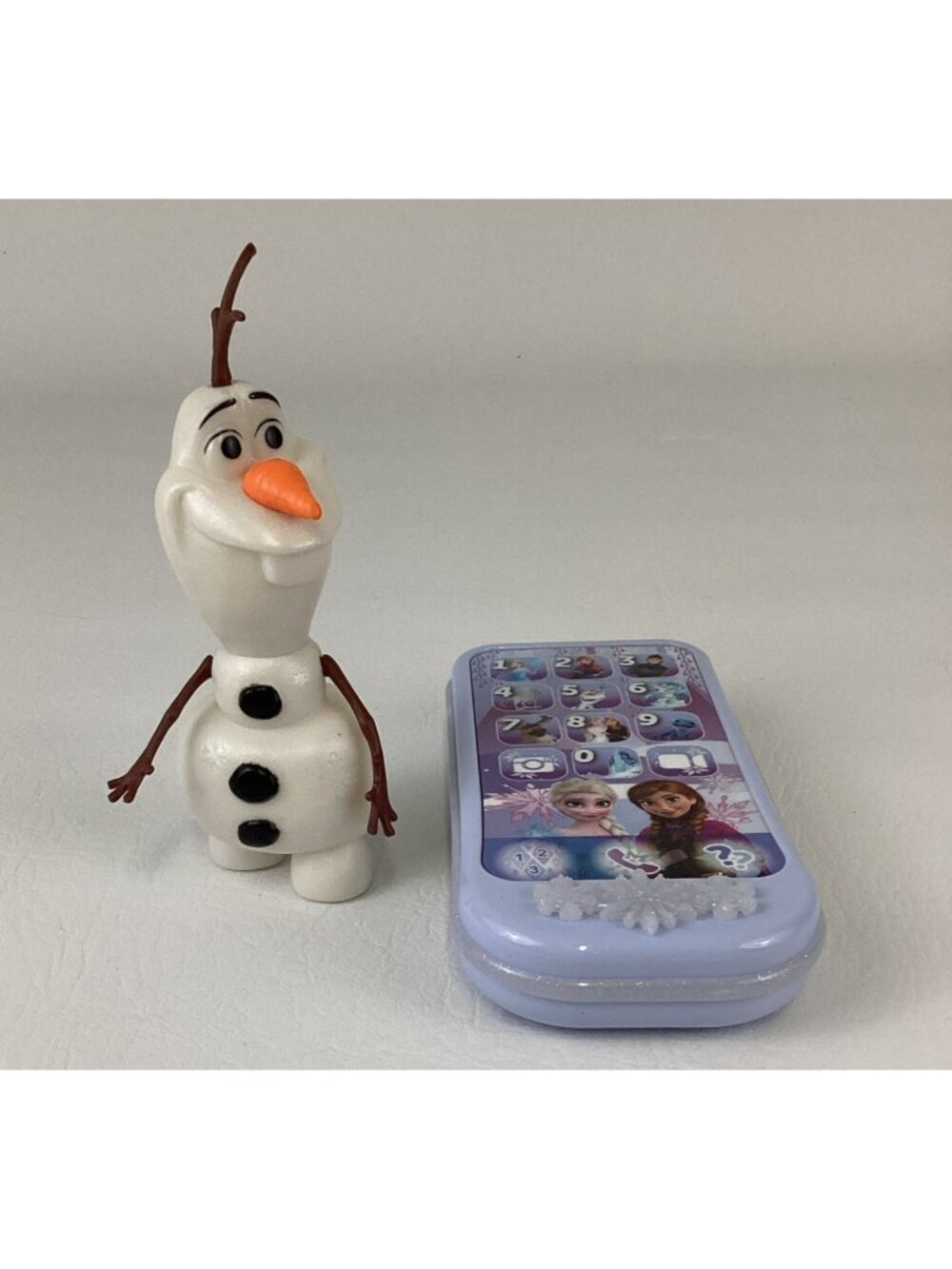 Disney Frozen Olaf Phone Toys Bundle Snowman Lot Talking Electronic